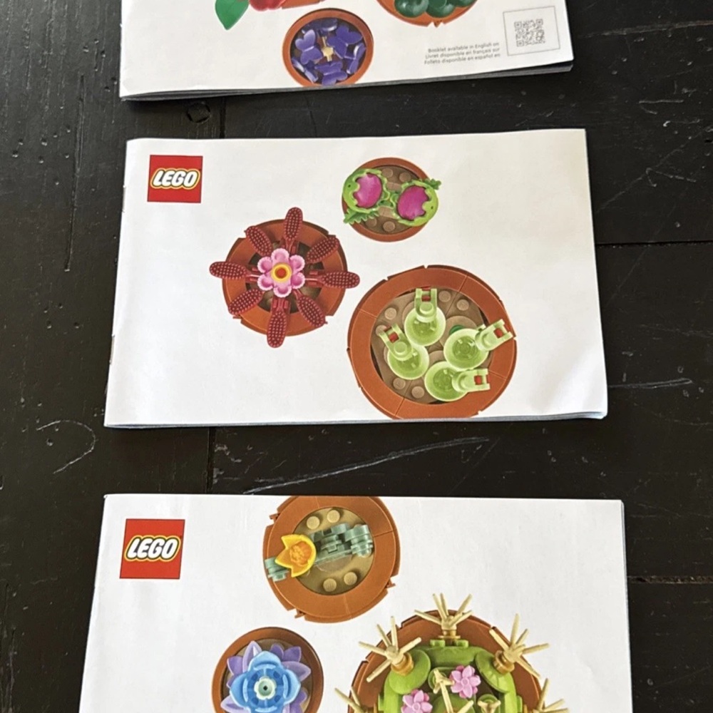 LEGO Icon Tiny Plants 10329 Instructions manuals ONLY